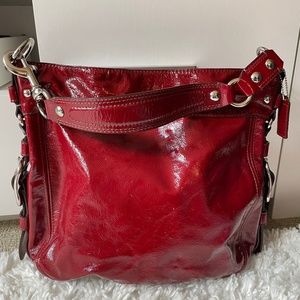 Coach Handbag - Zoe Hobo Patent Leather